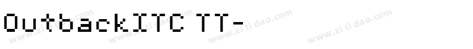 OutbackITC TT字体转换